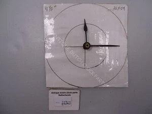 HANDS FOR FRENCH PORTICO CLOCK WITH JAPY FRERES CLOCKWORK - Picture 1 of 4