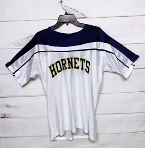Camiseta deportiva de los Wilson Hornets de Wallace talla S blanca y azul manga corta - Imagen 1 de 8