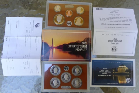 COMPLETE 2020-S PROOF SET WITH W NICKEL Cover