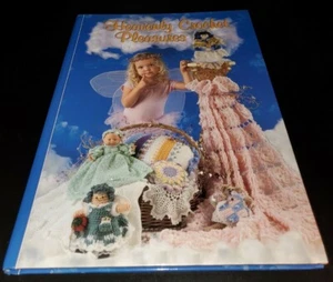 CJ21 THE NEEDLECRAFT SHOP 1997, HEAVENLY CROCHET PLEASURES PATTERN BOOK - Picture 1 of 12