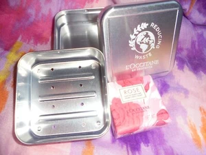 L' Occitane Seifendose mit Seife Rose 50 g - Bild 1 von 4