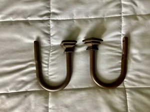 Wrought Iron "J" Curtain Hold Backs - Picture 1 of 5
