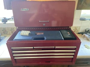 Sealey American Pro siegenTopchest 6 Drawer - Red tool box with tools and keys - Picture 1 of 11