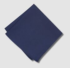 $35 Alfani Men's Blue Silk Pocket Square Handkerchief