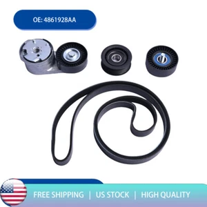 New Serpentine Belt Drive Tensioner Idle Pulley For 2011-2020 Chrysler Dodge Ram - Picture 1 of 10