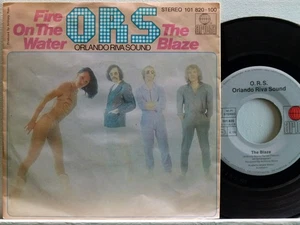 Orlando Riva Sound -Fire On The Water / The Blaze D-1980 Ariola 101 820-100 - Picture 1 of 2