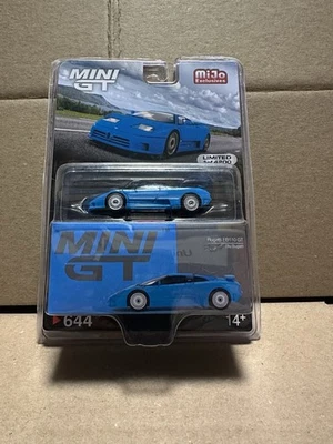 Mini GR 644 #644 Bugatti EB110 GT Blu Bugatti  - Image 1 of 2