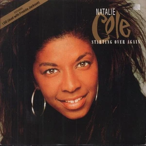 Natalie Cole Starting Over Again 7" Vinyl UK Emi 1989 Bild Hülle ist klein - Bild 1 von 3