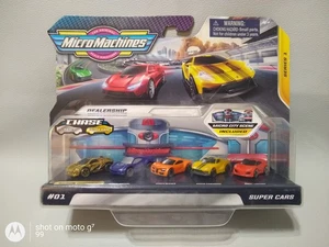 Micro Machines 2020 ULTRA RARE CHASE #01 Super Cars Confezione da 5! NUOVISSIMO! - Foto 1 di 13