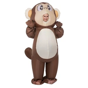 Inflatable Halloween Costume for Adult, Funny Monkey Costume Full Body Air Bl... - Picture 1 of 8