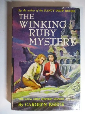 Dana Girls #19 The Winking Ruby Mystery, Carolyn Keene, DJ, 1950s Edition - Image 1 of 4