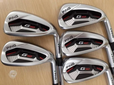 (PING) G410 Iron Set 5 piece 6.7.8.9.W Green Dot N.S.PRO Zelos 7 Flex Regular - Image 1 of 4