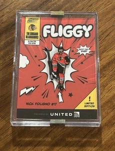 NHL Chicago Blackhawks FLIGGY Nick Foligno #17 Player Pin 3/30/2025 Giveaway - Picture 1 of 2