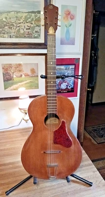 ~Guitarra acústica Framus Bavarian Alemania 1960 vintage talla 3/4 modelo 5/7~ Foto 1 de 4