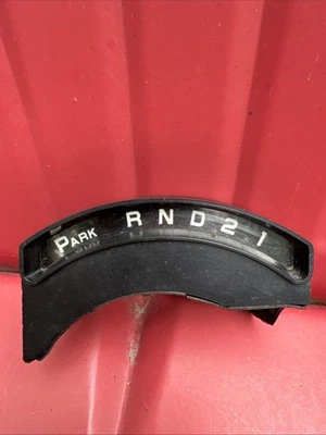 83-89 Chevy Van G10 G20 G30 Vandura PRND indicador OEM Foto 1 de 4