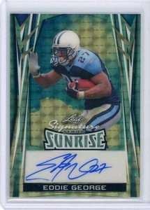 2025 Leaf Signature Sports EDDIE GEORGE Sunrise GOLD VINYL AUTO 1/1 - Bild 1 von 2