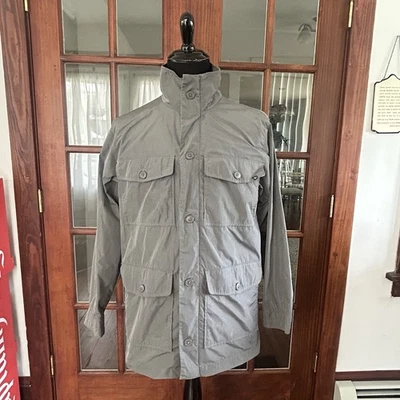 Eastern Mountain Sports Men’s Techwick Jacket Sz Med. Full Zip + Button 4 Pocket - Image 1 of 4