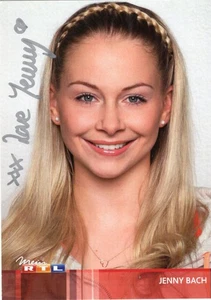 Jenny Bach - Alles was zählt - original signierte Autogrammkarte - Picture 1 of 1