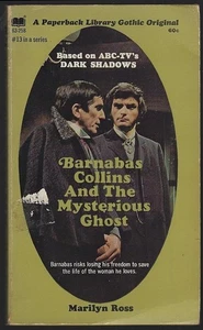 Barnabas Collins and the Mysterious Ghost Marilyn Ross 1970 1st Dark Shadows - Foto 1 di 1