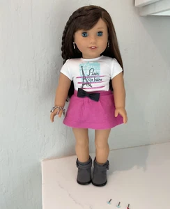 American Girl Grace Doll. Girl of the Year 2015. Meet Outfit. EUC. No Box - Picture 1 of 8