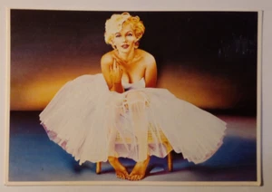 MARILYN MONROE POSTCARD/CARTOLINA/Hollywood/Andy Warhol/attori/cinema/David Bull - Imagen 1 de 2