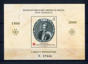 SMOM - 2000 - 5° centenario della nascita dell'Imperatore Carlo V - MNH** - Picture 1 of 1
