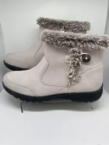Khombu Women's Iris Suede Leather All Weather Boots Size 10 - Picture 1 of 6