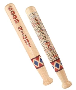DC COMICS - BATTE DE BASEBALL D'HARLEY QUINN - ROULEAU À PÂTISSERIE 44CM - Foto 1 di 3