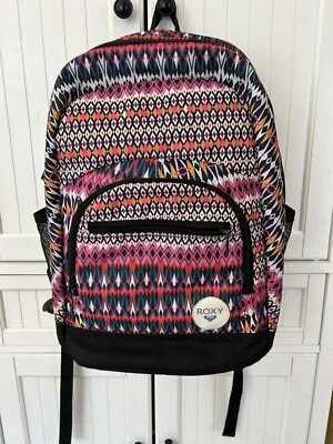 ROXY Backpack in Vibriant Colors Pre-Owned Excellent Condition - Image 1 of 4