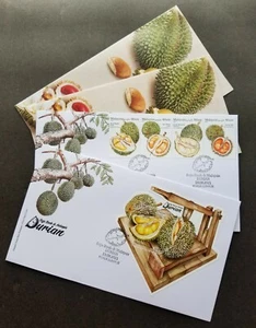 [SJ] Malaysia King Of Fruits Durian 2021 Food Tree (FDC pair *odd shape *unusual - Picture 1 of 7