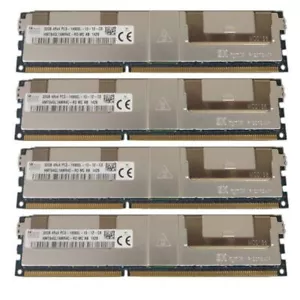 SK Hynix 4x32GB 4Rx4 PC3-14900L DDR3 1866Mhz 240Pin DIMM ECC SERVER Memory RAM& - Picture 1 of 1