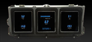 Dakota Digital 73-79 Ford Pickup Gauge Kit with Teal/Blue Display VFD3-73F-PU-Z