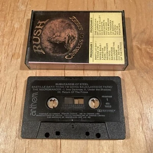 Rush - Caress Of Steel CASSETTE TAPE 80s Canadian issue dream theater metallica - Picture 1 of 3