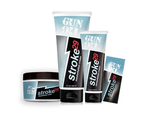 GUN OIL STROKE 29 Water Based Male Personal Lubricant Cream Long Lasting Glide - Picture 1 of 13