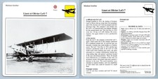 Liore et Olivier Le0 7 - Medium Bomber - Warplanes Collectors Club Card