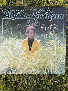 LP CLYDENE JACKSON Fresh CR9002 CROSSOVER RECORDS US Vinyl Soul - Picture 1 of 19