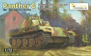 Vespid 1/72 alemán 2 cm Flakveirling en chasis Panther G - Imagen 1 de 1