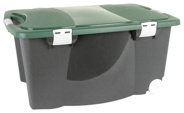 XXL Jäger-Allzweckbox 2er-Set Mega Rollbox Aufbewahrungsboxen Hobbybox Garage - Bild 1 von 1