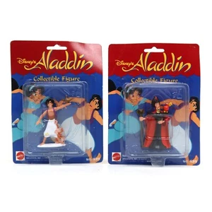 Figura de colección de Aladdin de Disney Aladdin y Abu + Jafar 5311 Mattel década de 1990 - Imagen 1 de 4
