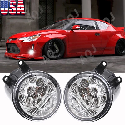 New style Clear Driving Fog Lights Lamps Assy Assemblies For Scion tC 2014-2016 Foto 1 de 4