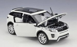 Welly 1/24 Land Rover Range Rover Evoque SUV Diecast Car Model Gift White - Picture 1 of 13