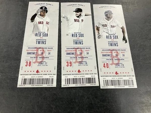 Boleto de los Boston Red Sox 2017 27/06/17-6/28/17-6/29/17 vs gemelos - Imagen 1 de 4