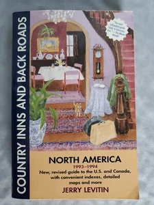 Country Inns and Backroads North America 1993-1994 by jerry Levitin - Paperback - Picture 1 of 9