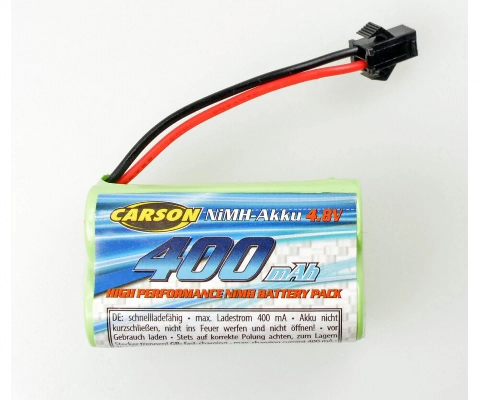 Carson 4 8V/400mAh NiMH Akku 500907345JST / 500608248