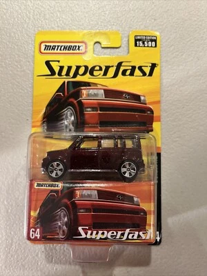 Matchbox 2007 Superfast Sellado Nº 64 Scion xB Borgoña Foto 1 de 2