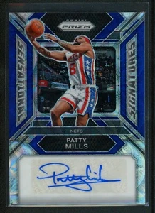 2023-24 Patty Mills 19/49 Auto Panini Prizm Choice Blue Sensational Signatures - Bild 1 von 2