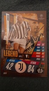Gianluca Vialli Legend Juventus 2021/22 Match Attax Extra