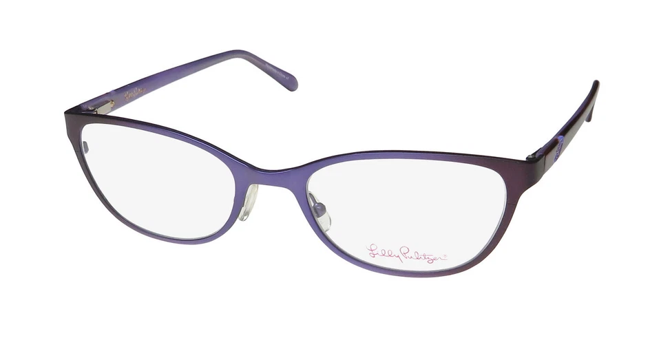 LILLY PULITZER HAWTHORNE OJO DE GATO HECHO A MANO PREMIUM ADULTOS MARCO DE GAFAS/GAFAS Foto 1 de 1