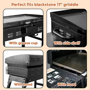 Wind Guard for Blackstone 17" Griddle/Magnetic Wind Screen for Blackstone - Picture 1 of 10