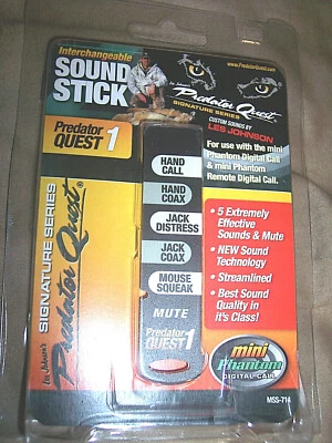Predator Game Call Sound Stick Quest 1 Coyote Mouse Rabbit Distress Call $22  - Image 1 of 4